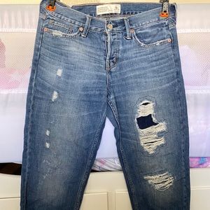 A&F Boyfriend Straight Jean